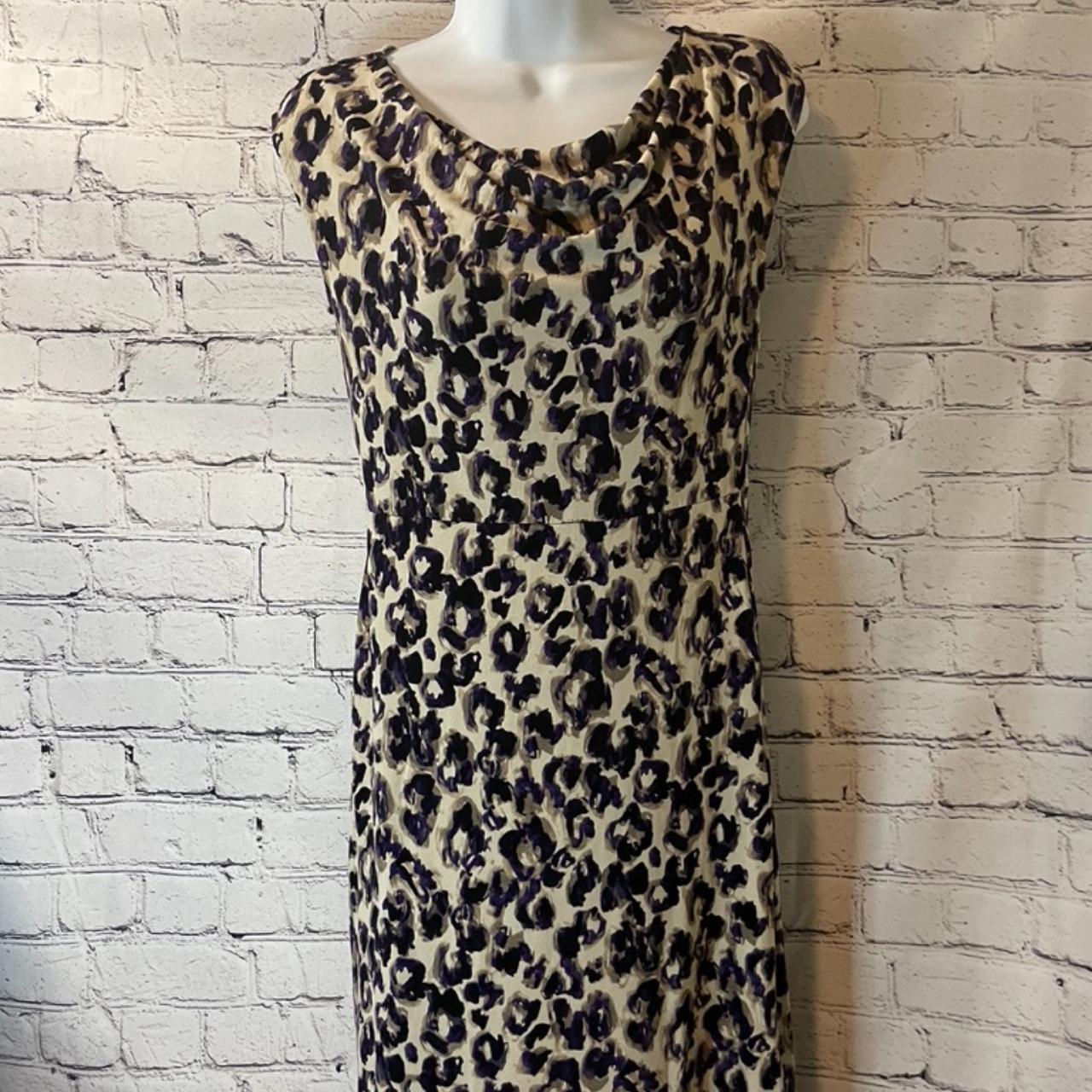 Ann taylor hotsell cheetah print dress