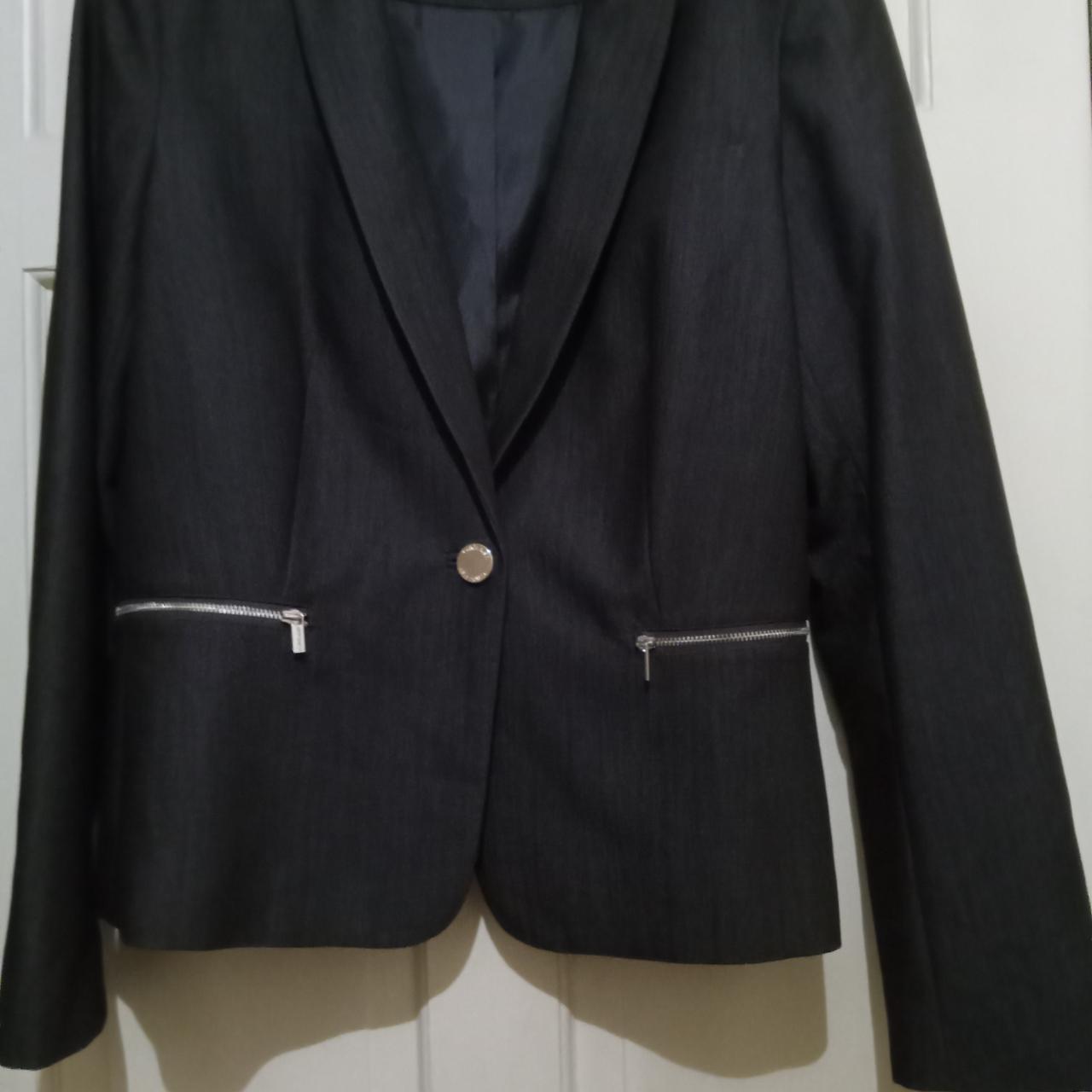 Calvin klein women's suit on sale jackets