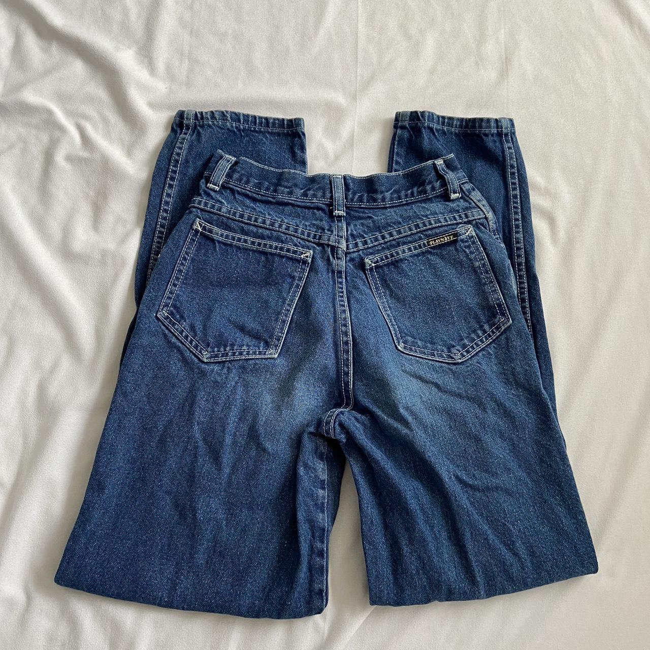 Vintage playboy playmate jeans. Great condition.... - Depop