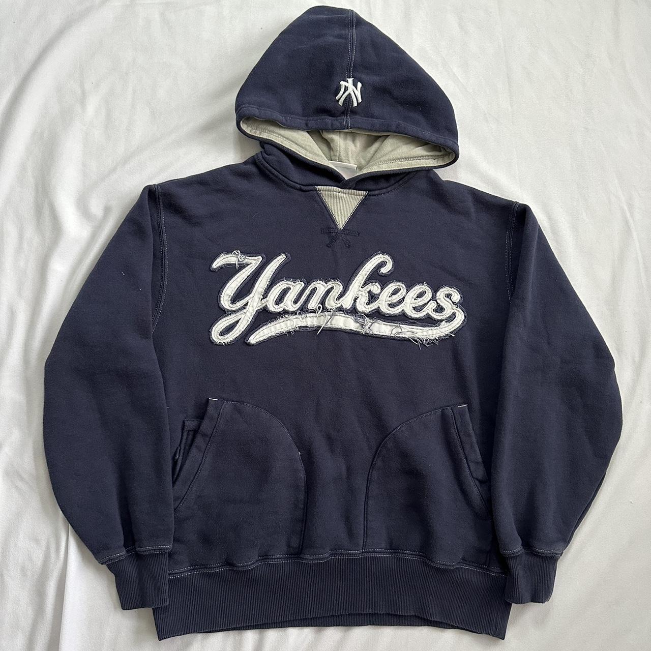 Y2K Yankees hoodie. Great condition- name was... - Depop