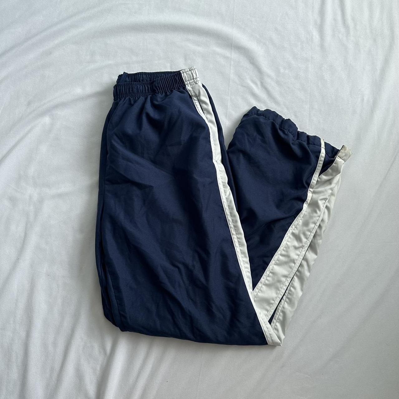 Y2K Nike track pants. Size large. Elastic... Depop