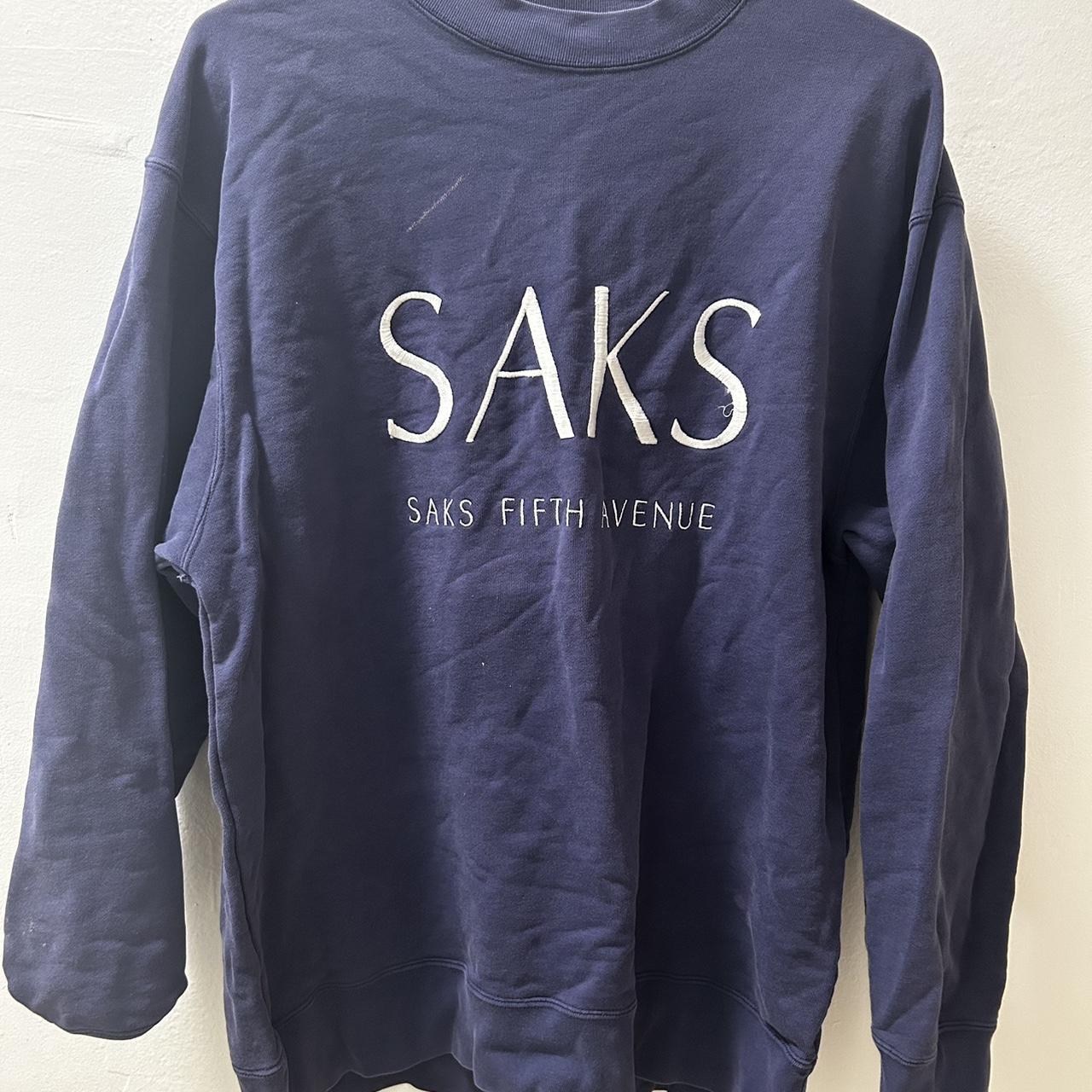 Vintage Saks Fifth Avenue Crewneck Depop