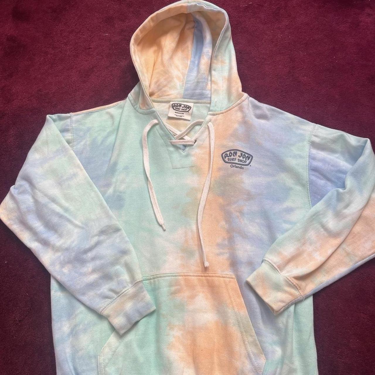 lightly worn the most comfiest hoodie ever tie dye Depop