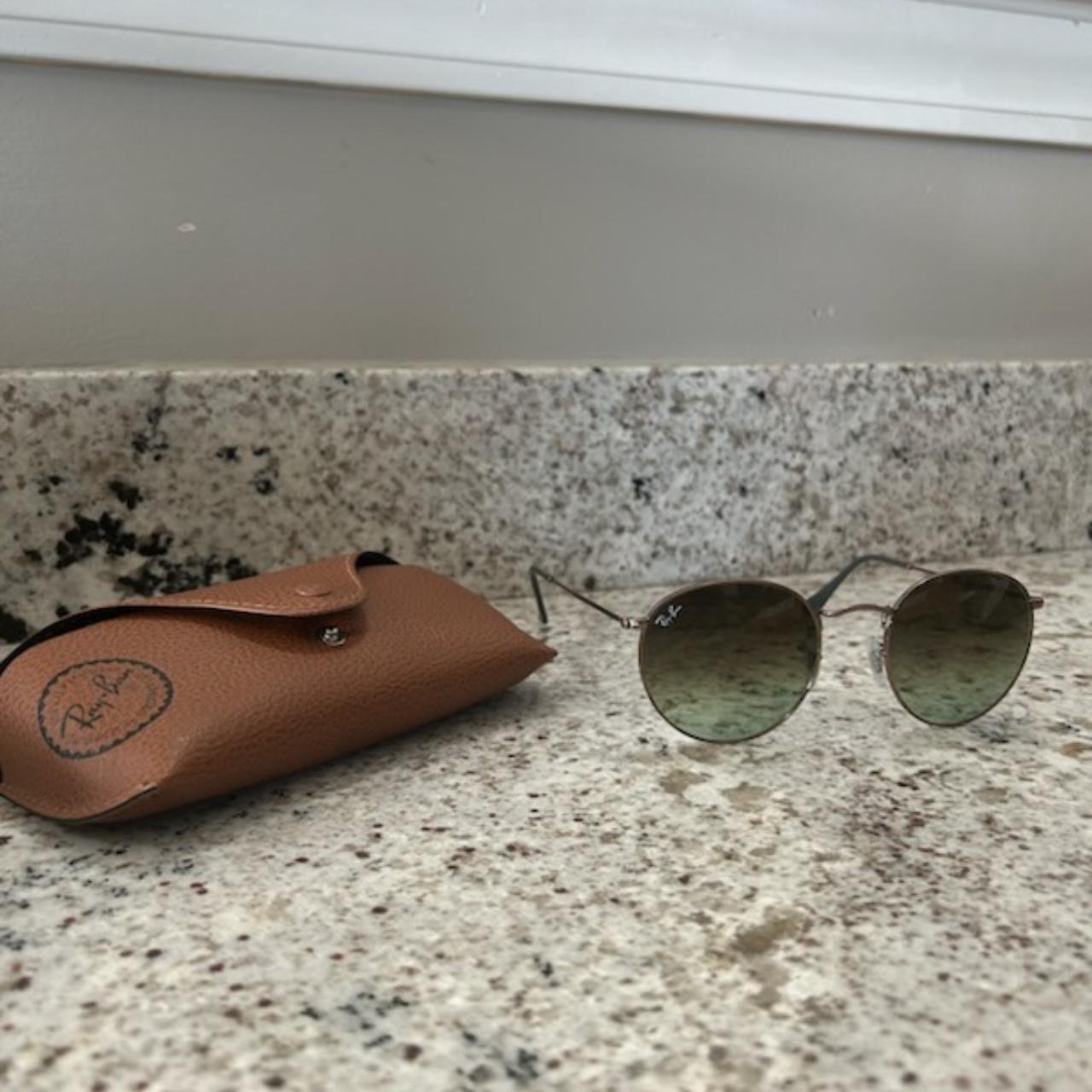 Ray ban round fashion bronze copper