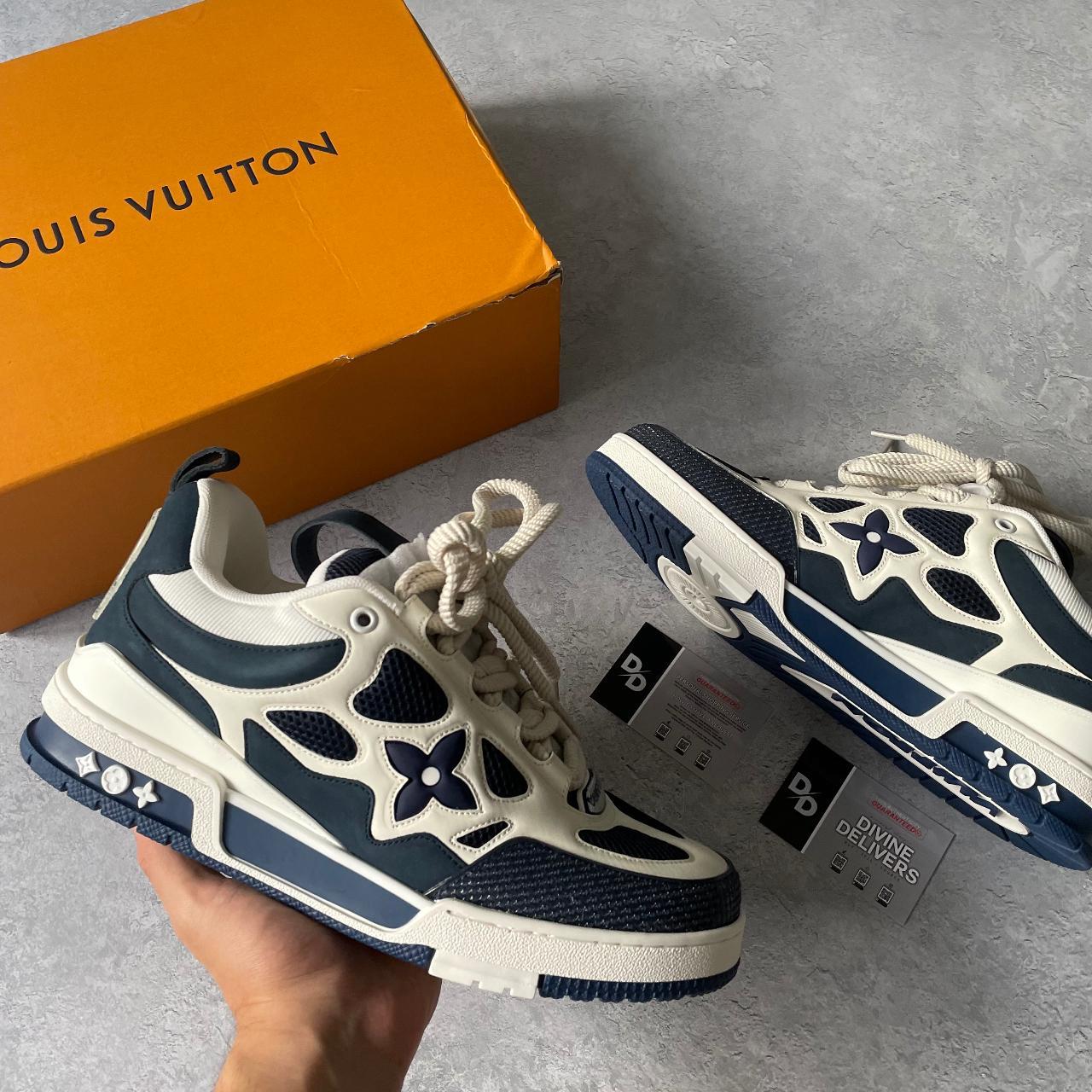 Louis vuitton trainers, size 6 worn a handful of - Depop