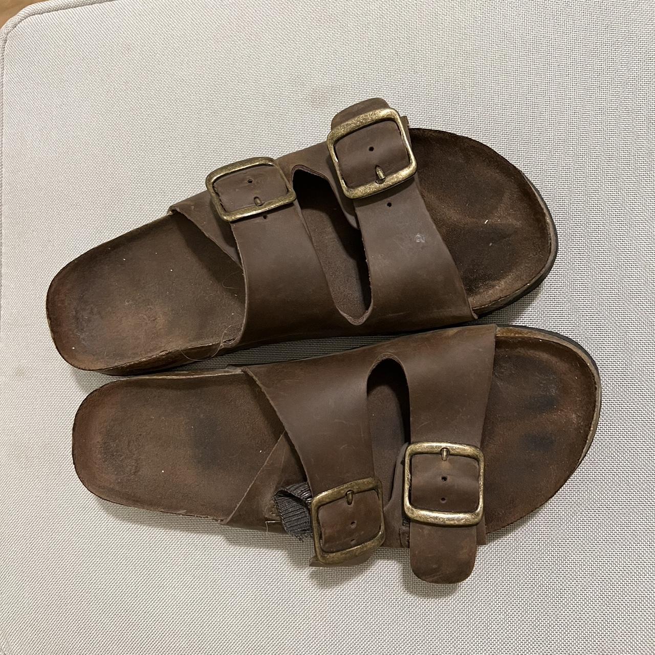 Off brand Birkenstock Brand unknown- originally... - Depop