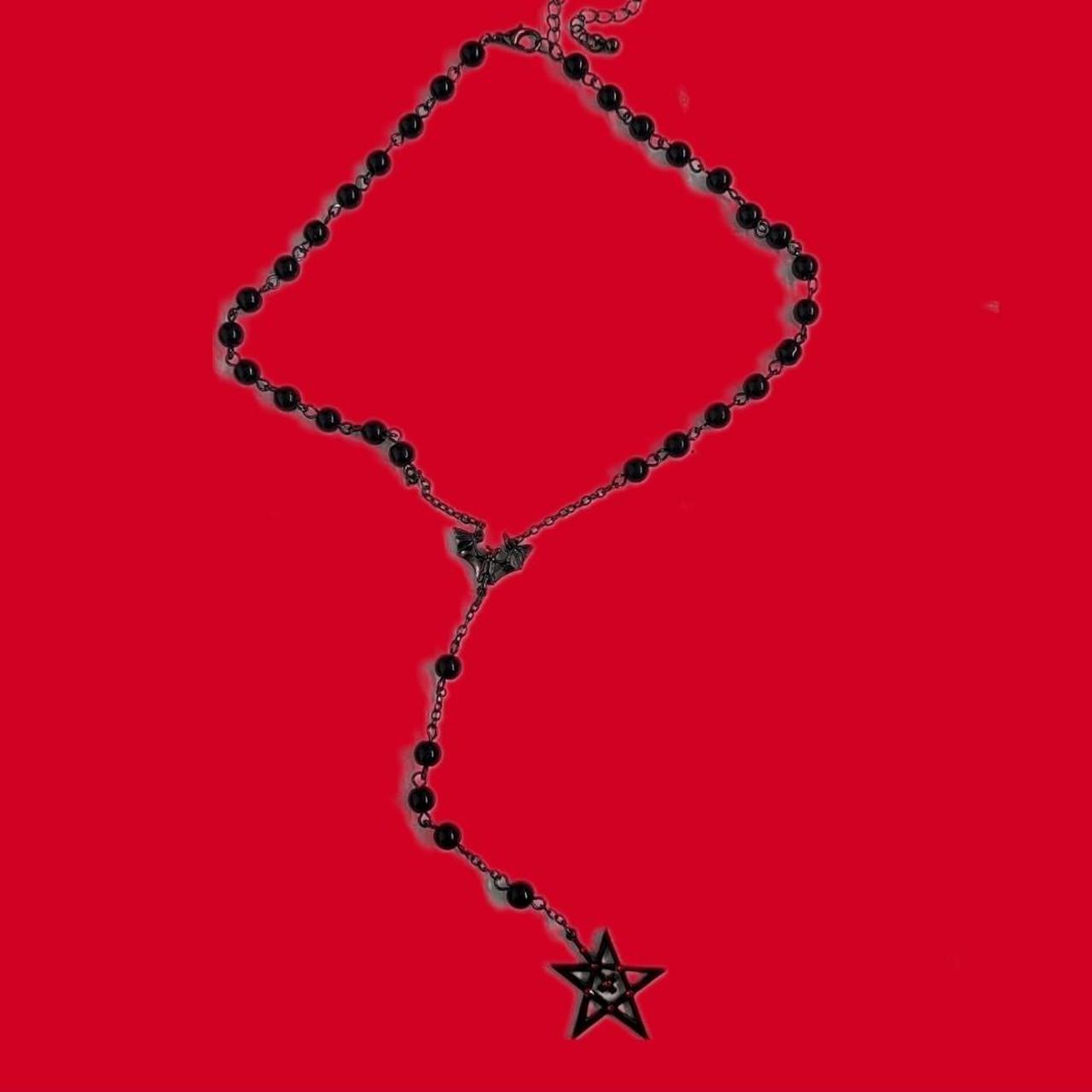 Spencer's Jewelry lot of 2 ⸸ ☆ Black & Red... Depop