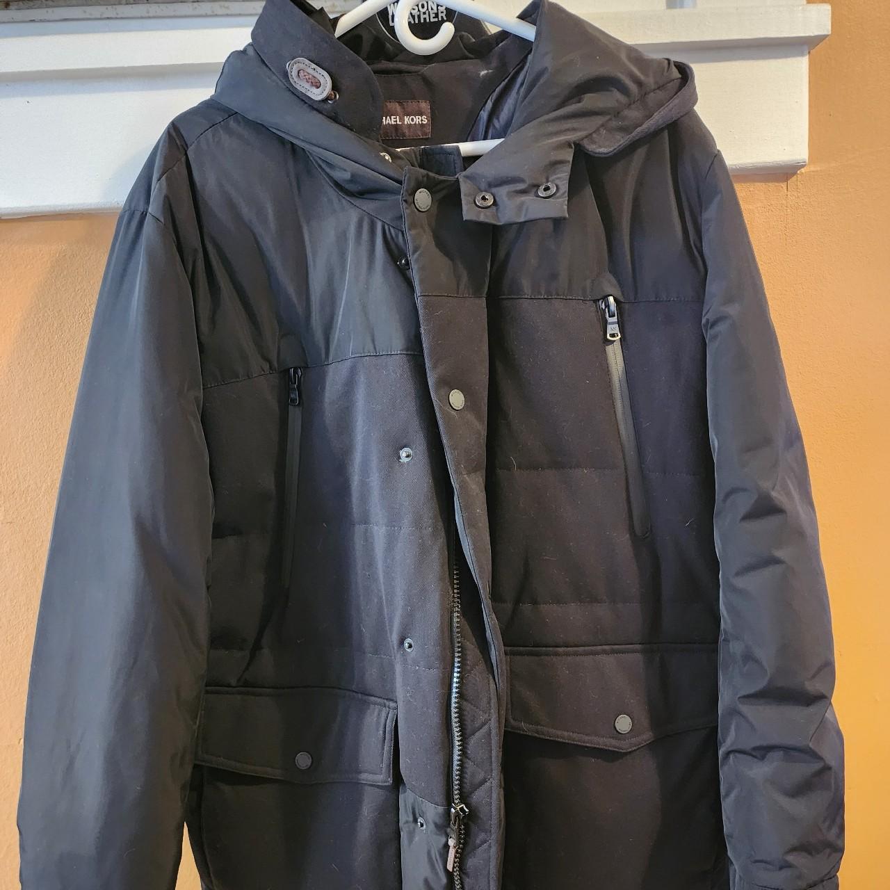 Mk mens deals winter jacket