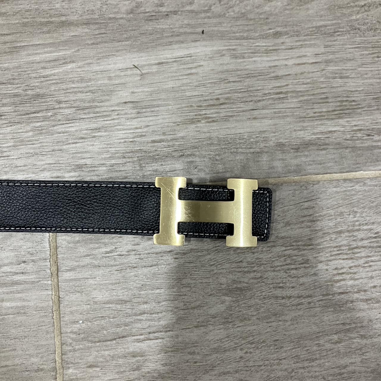 hugo boss navy belt