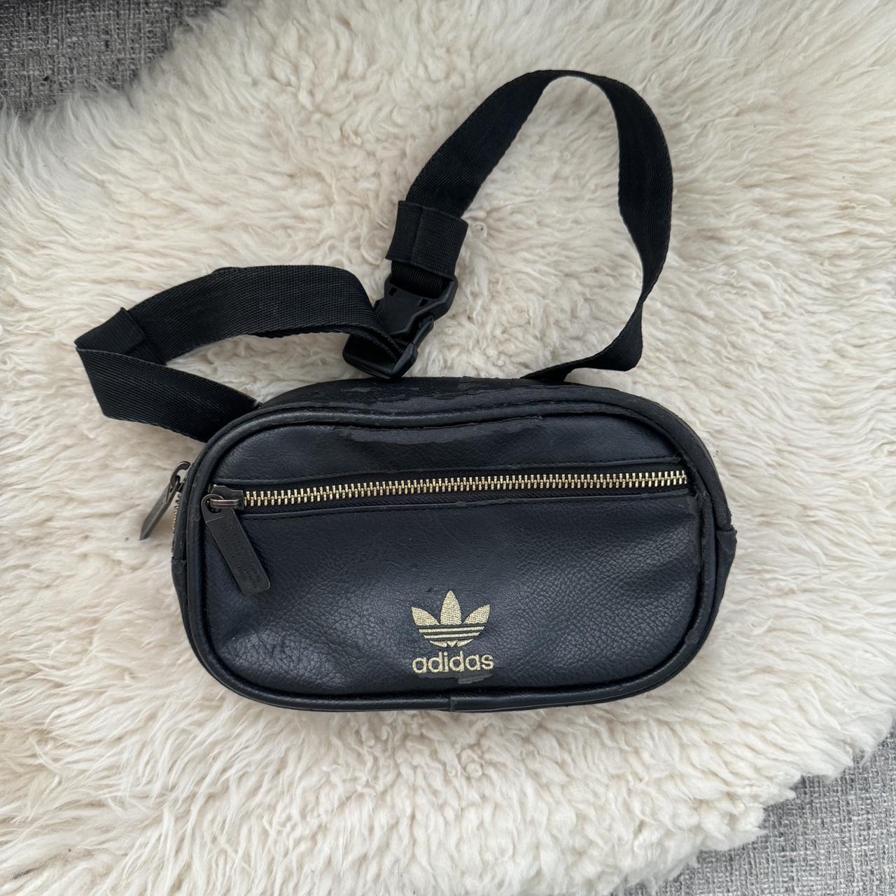 Adidas fanny pack discount leather