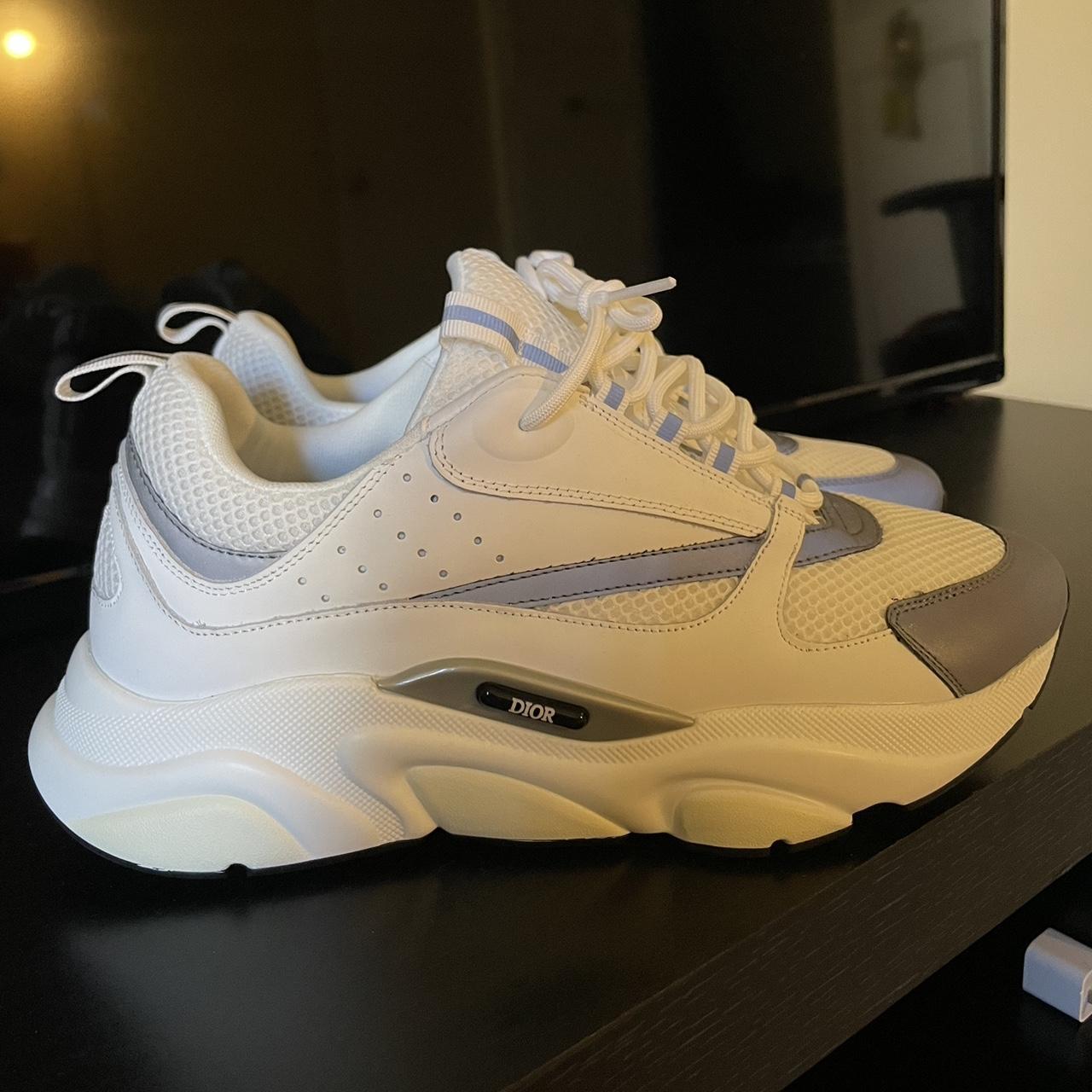 DIOR - B22 Sneakers (White/Pink) Reflective - Depop