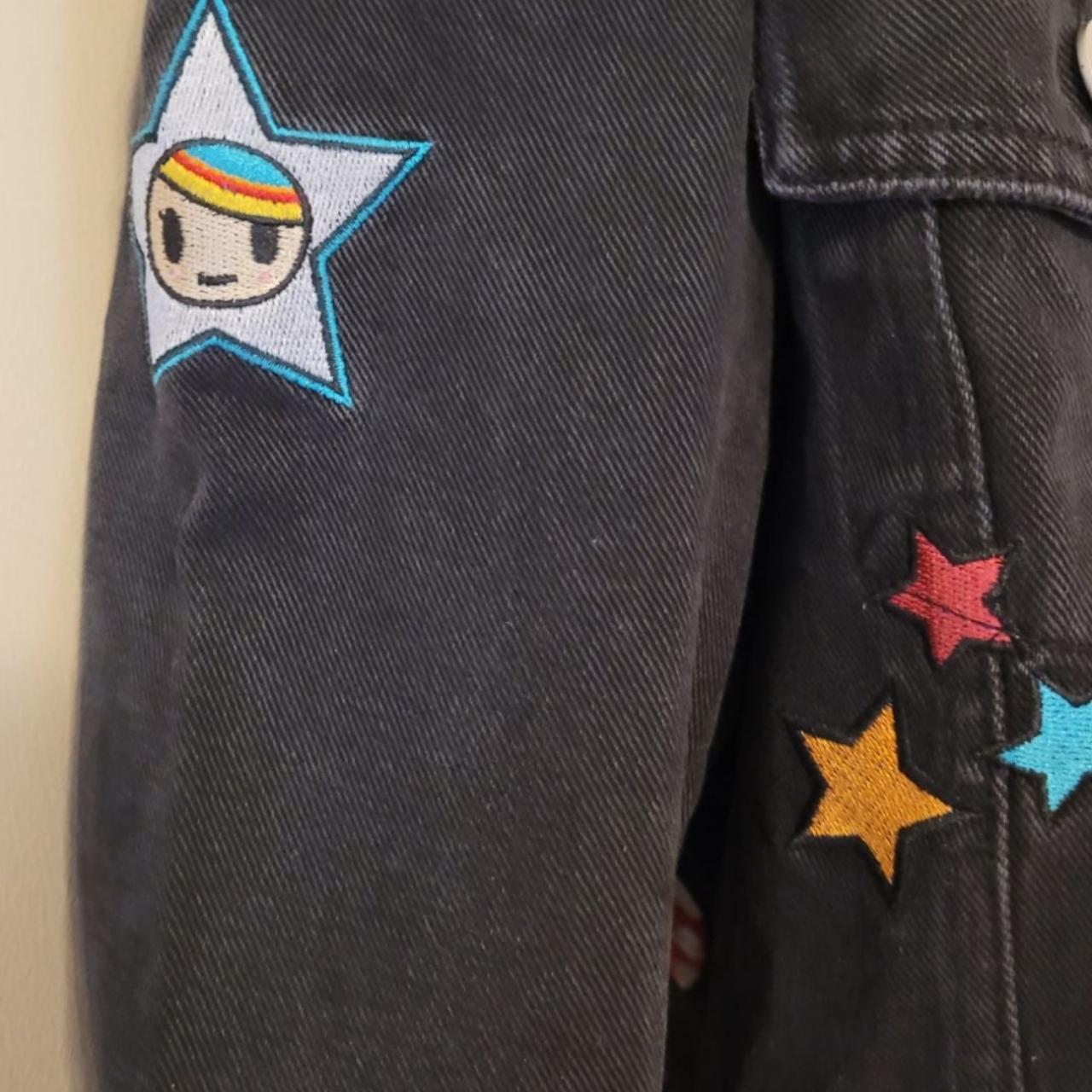 TOKIDOKI Black Denim Jacket deals