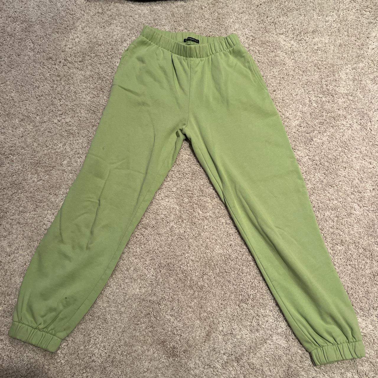 Green Brandy Melville sweats Depop