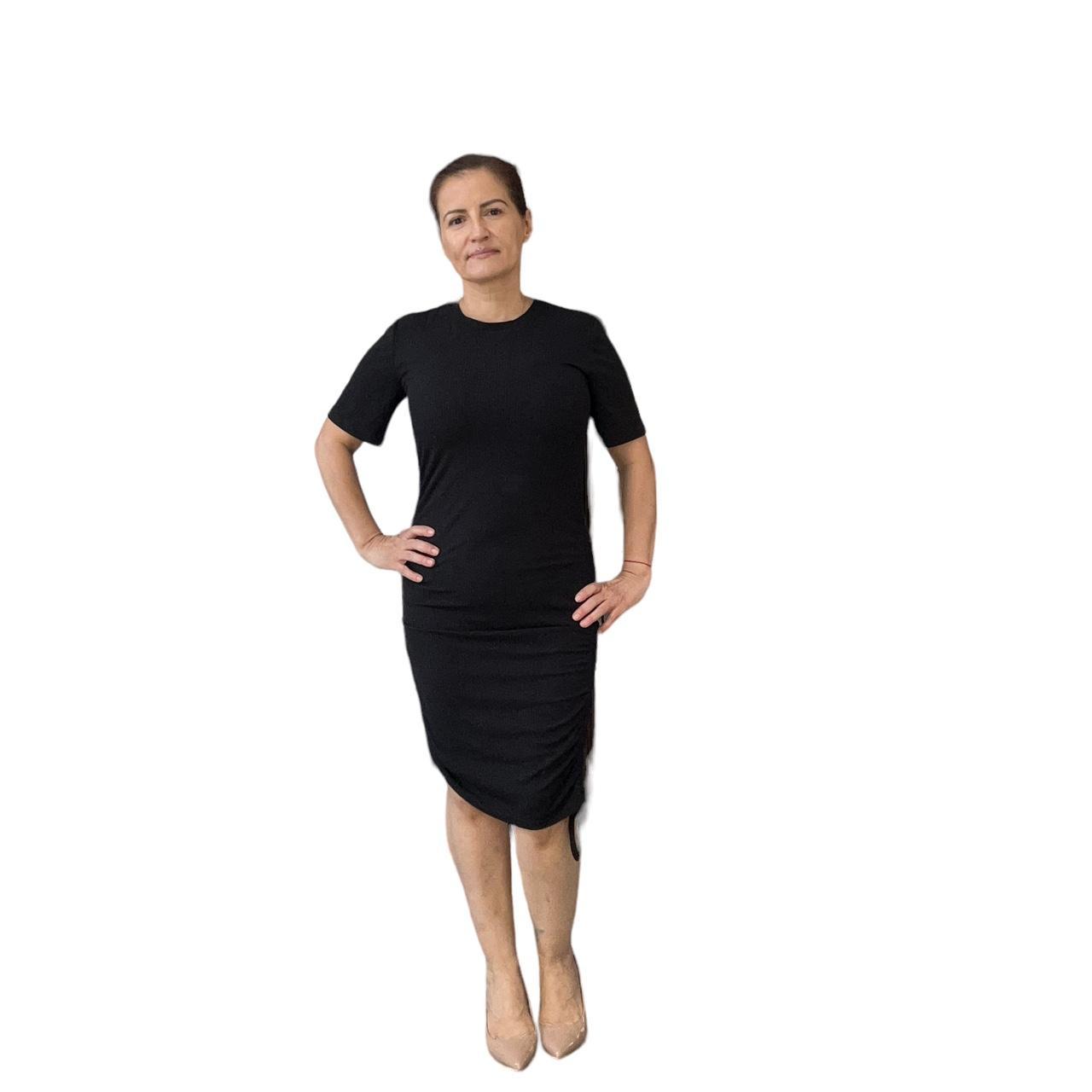 VERO MODA Haya Short Sleeve Frill Mini Wrap Summer Dress in Black | One  Nation Clothing Natali Cheesecloth Linen Short Sleeve Mini Wrap Dress in  Black
