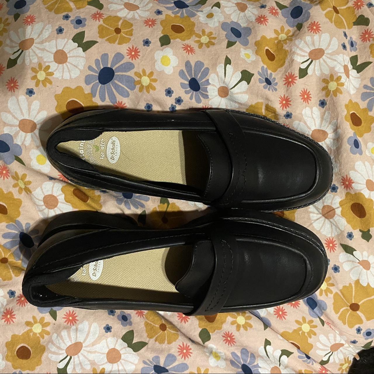 Women's Black Loafers Depop