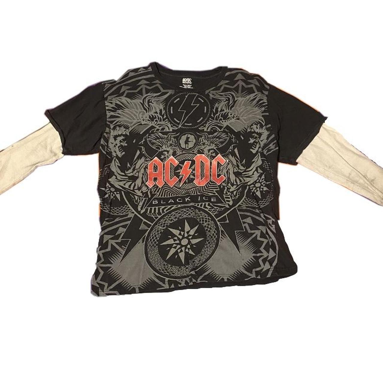 no stains or tears really good condition!! ac/dc... - Depop