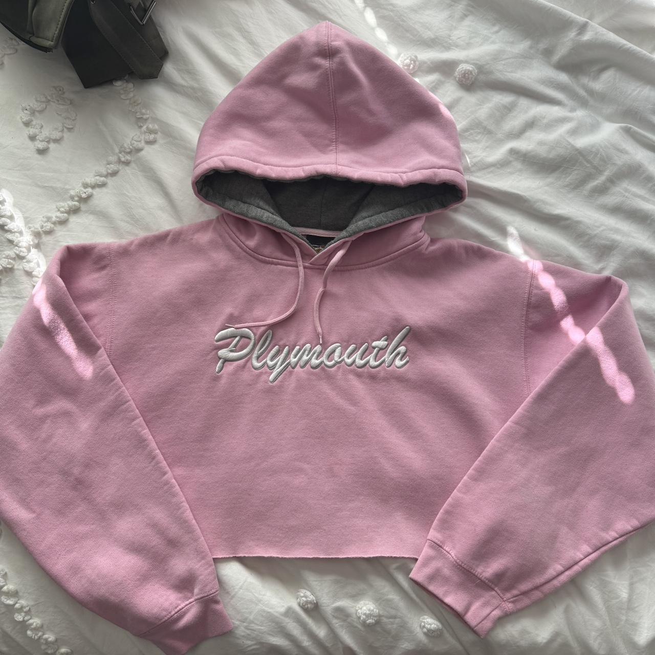 Vintage Prairie Mountain Cropped Hoodie,