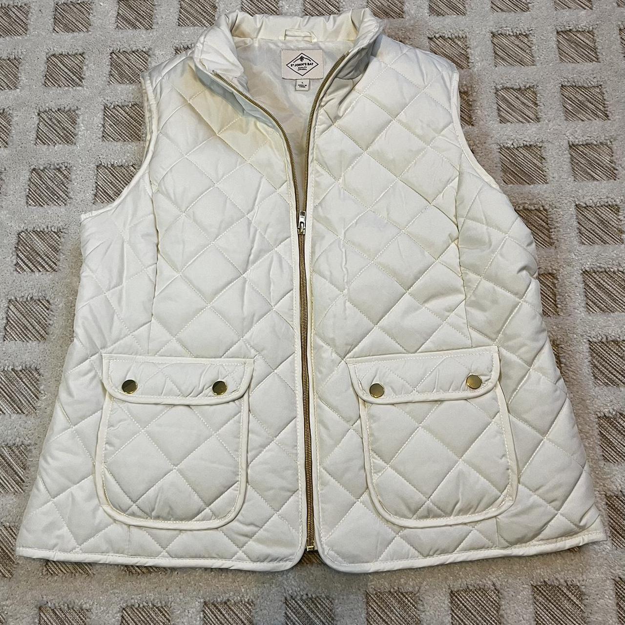 St john's bay quilted on sale vest