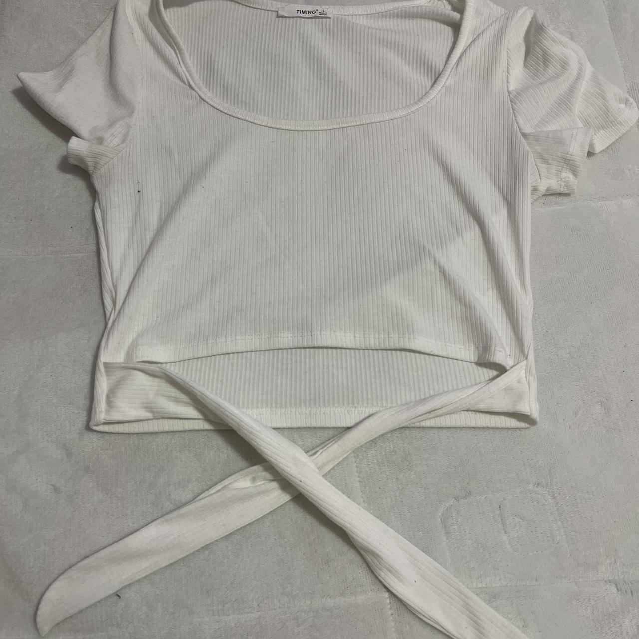 Fashion Baby Women's White Crop-top