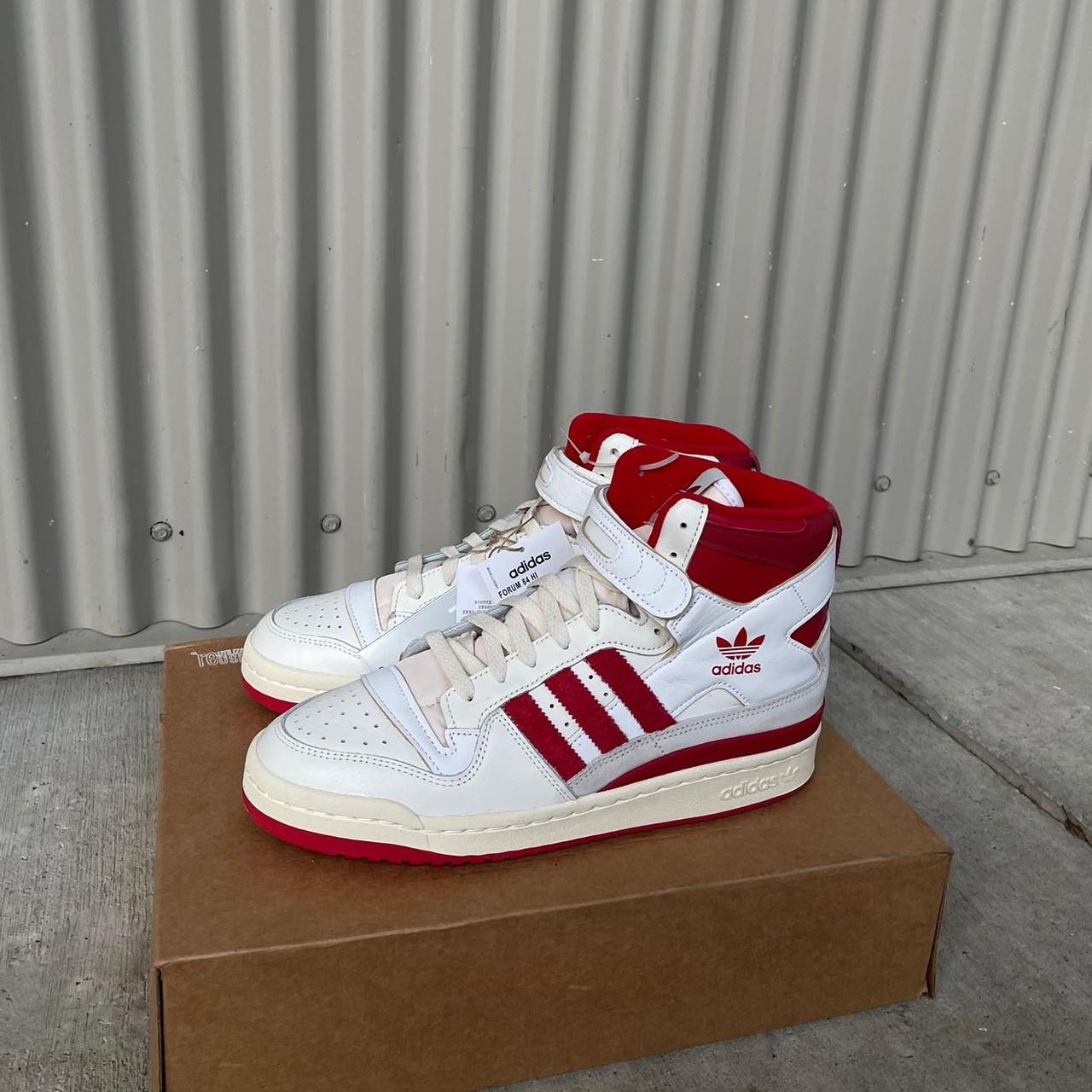 adidas forum 84 mid red