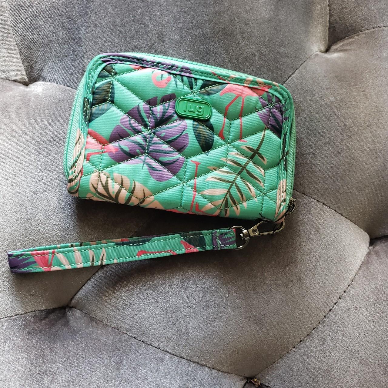 Lug Rodeo 2 Compact RFID Wallet Flamingo Mint... Depop