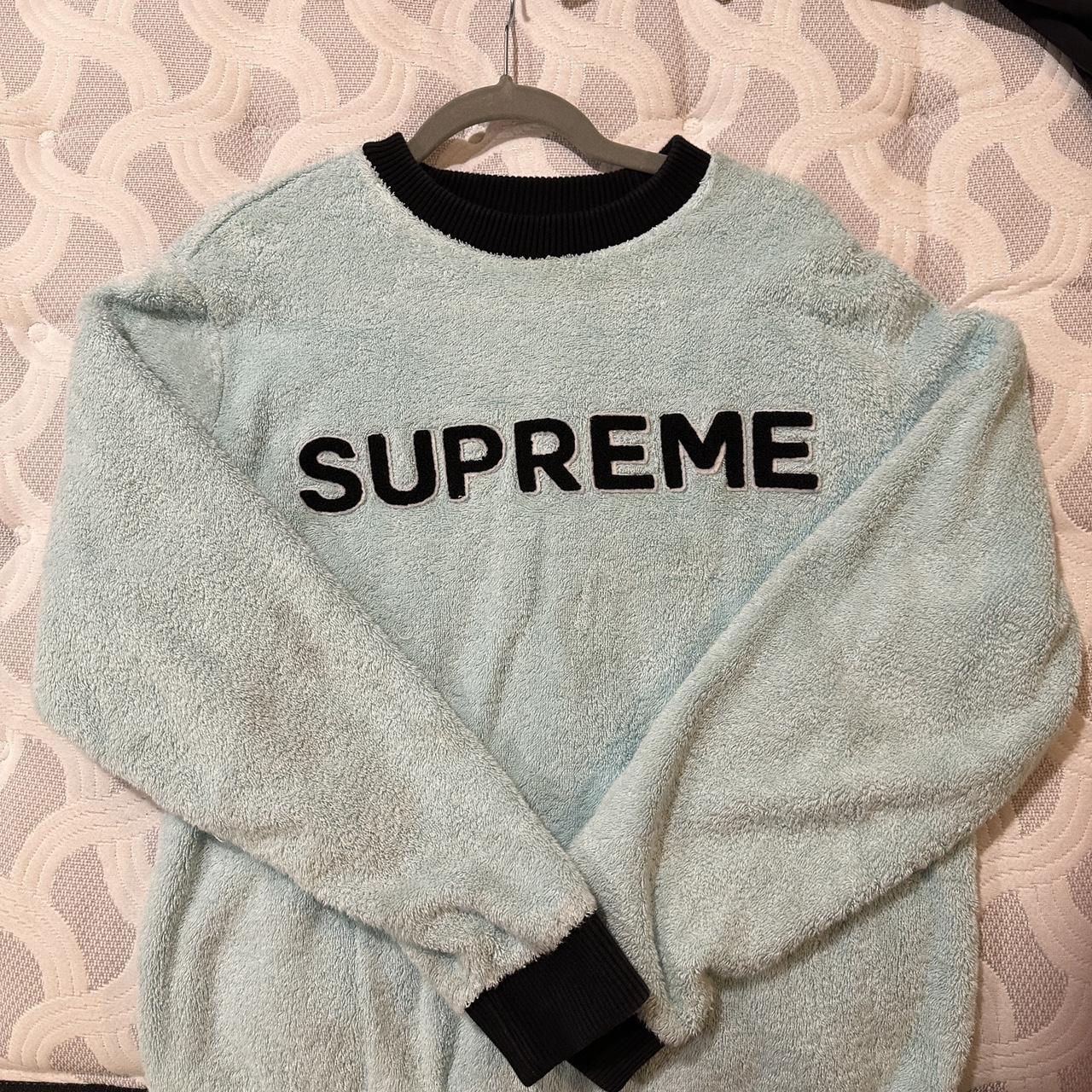 Supreme sweater Light Blue Size : M