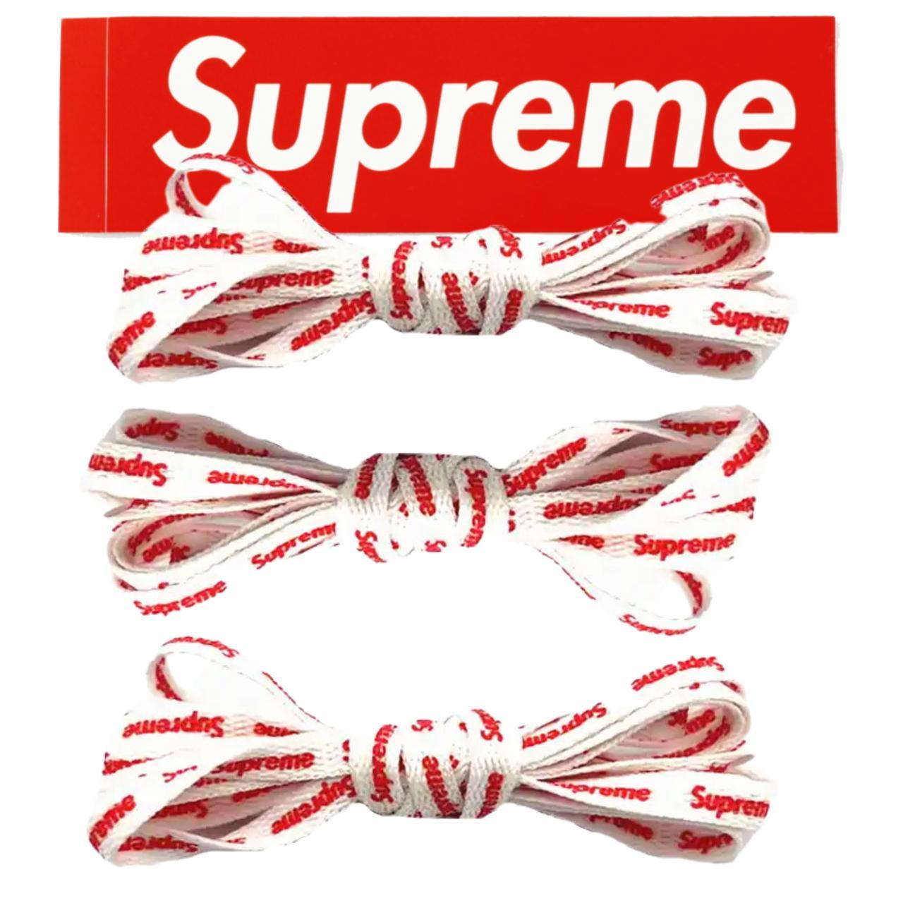 Supreme deals shoe laces