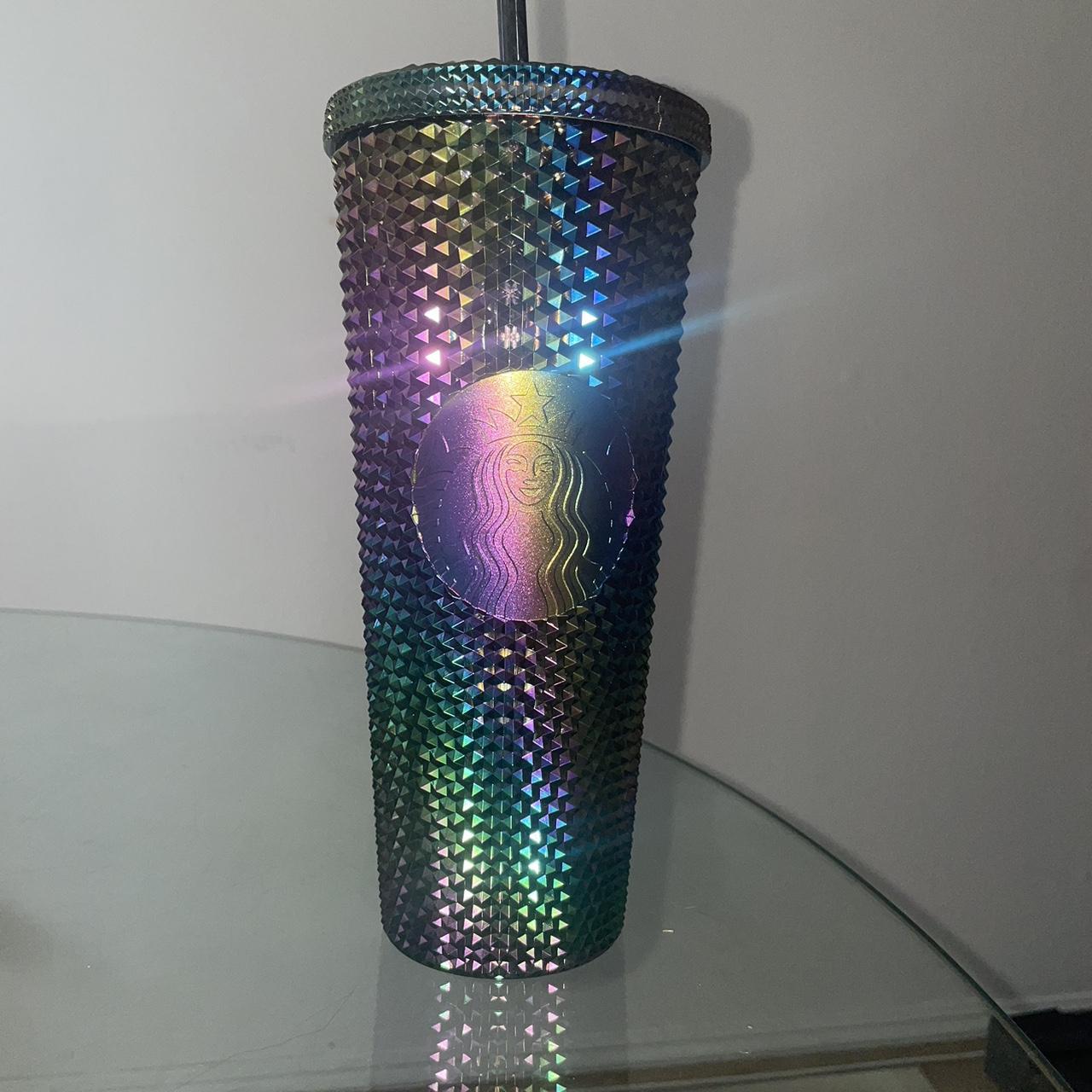 Oil slick studded tumbler – Modish Market Boutique