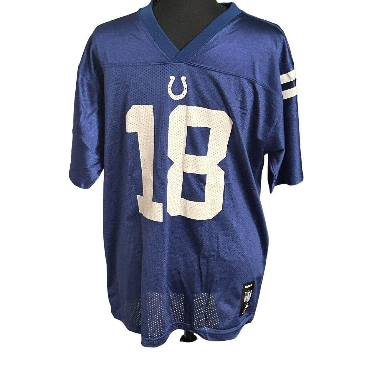 Peyton Manning Colts Jersey in Black Reebok NFL size Large