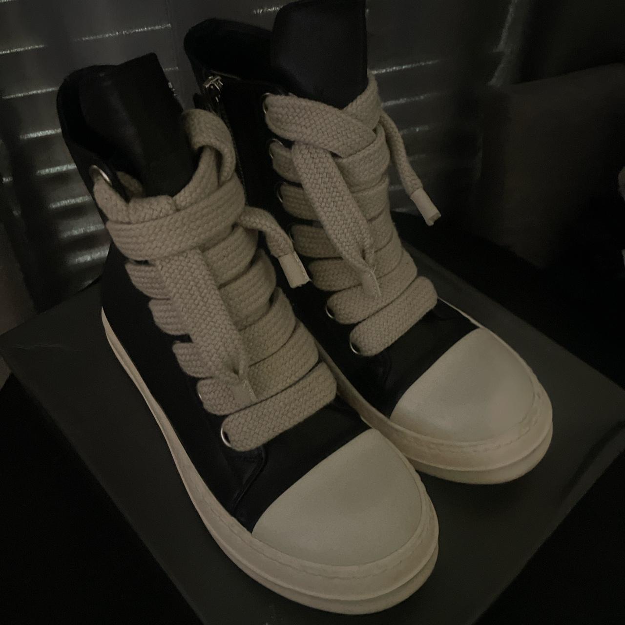 Rick Owen thick laces brand new fs message me for... - Depop