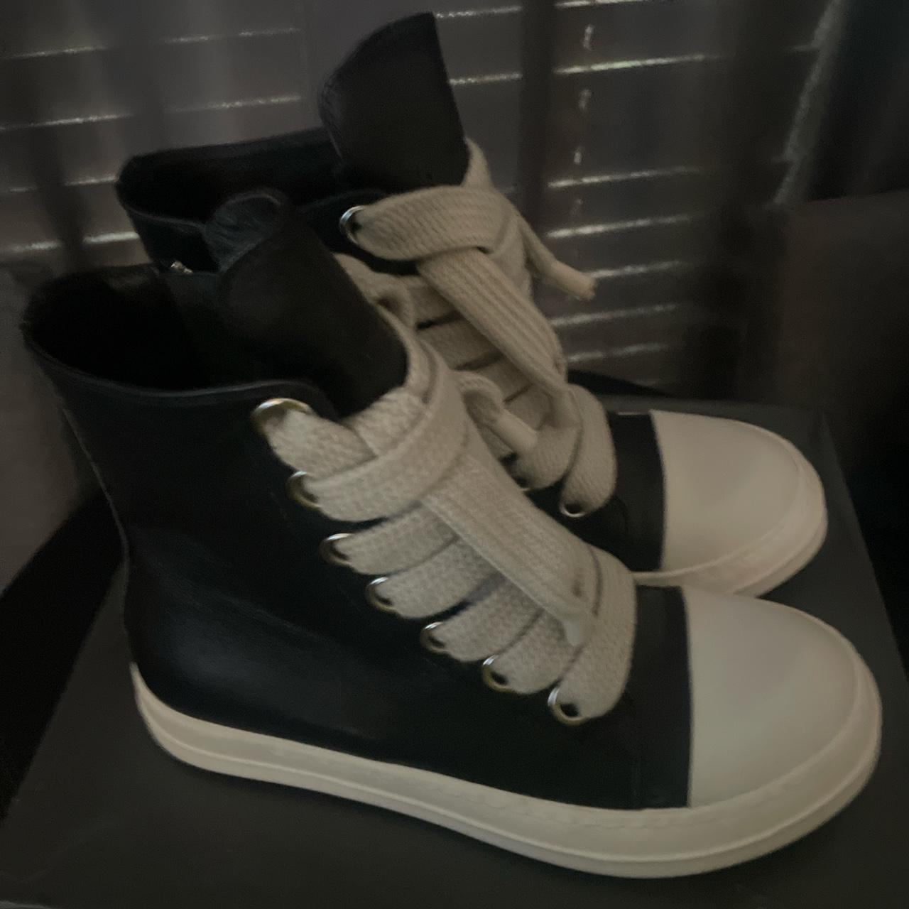 Rick Owen thick laces brand new fs message me for... - Depop