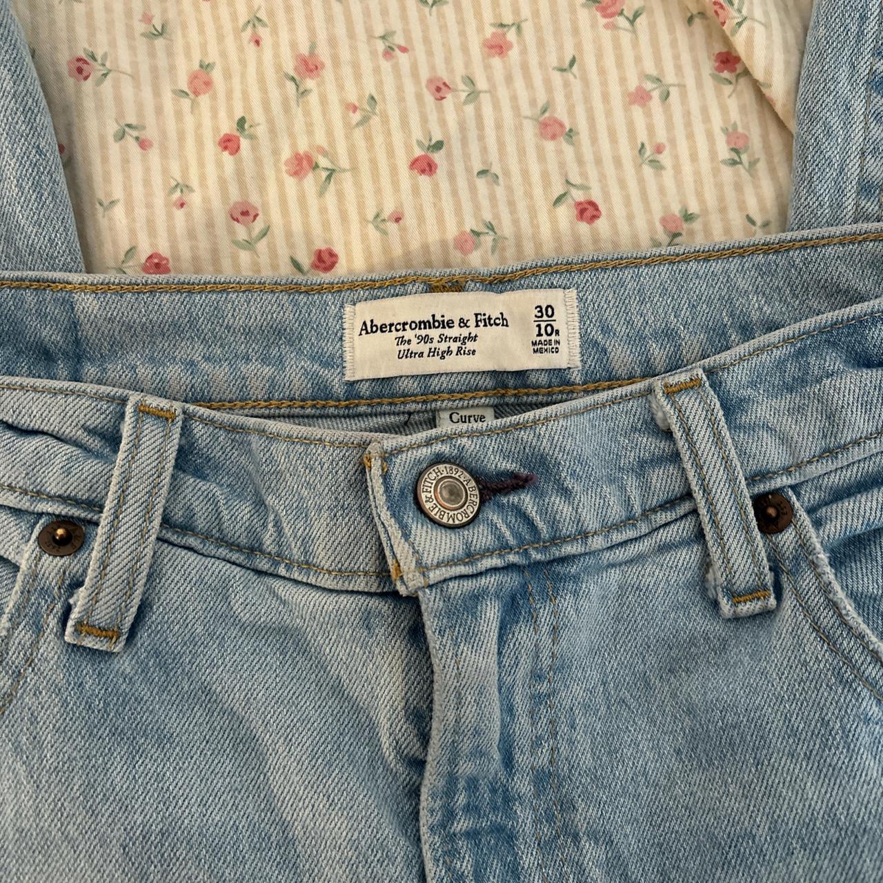 Abercrombie & Fitch Women's High waisted Distress… - image 3