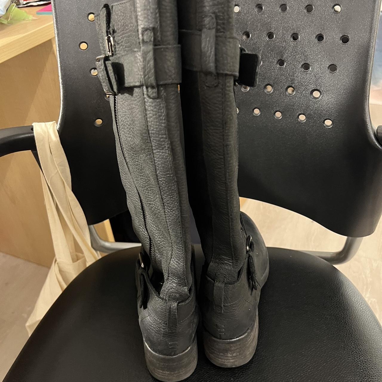 vera wang combat boots