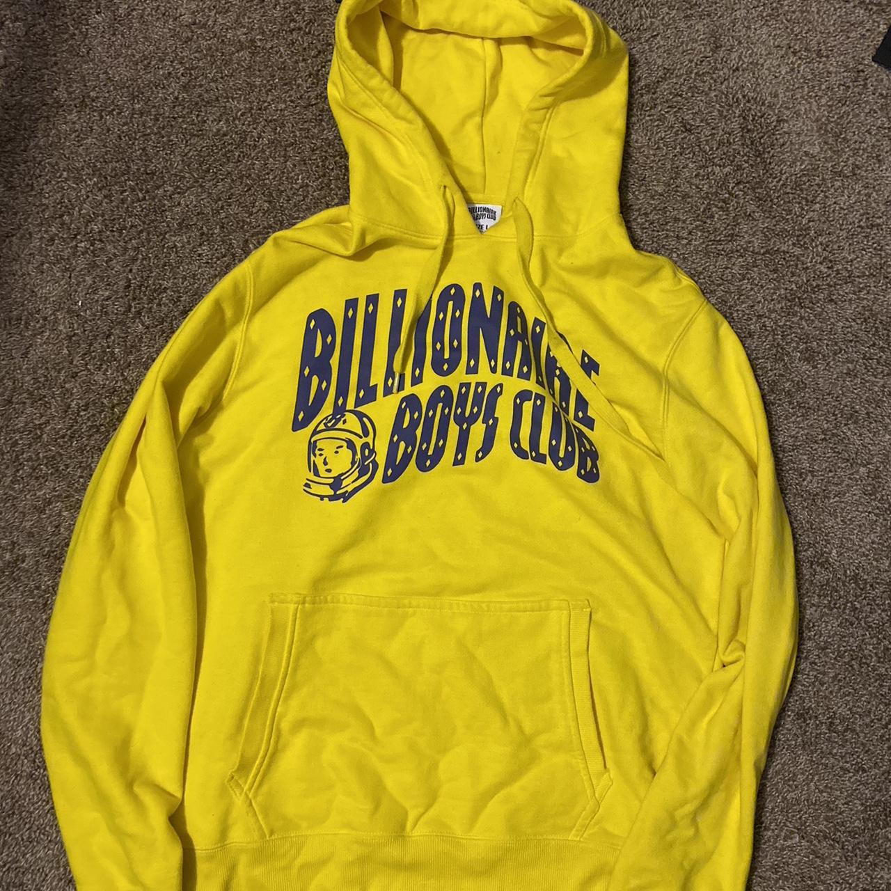 Billionaire boys best sale club yellow hoodie