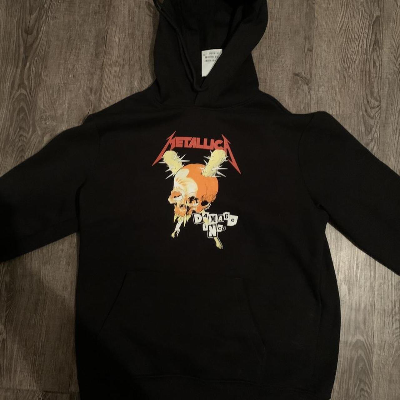 Hoodie metallica hot sale h&m