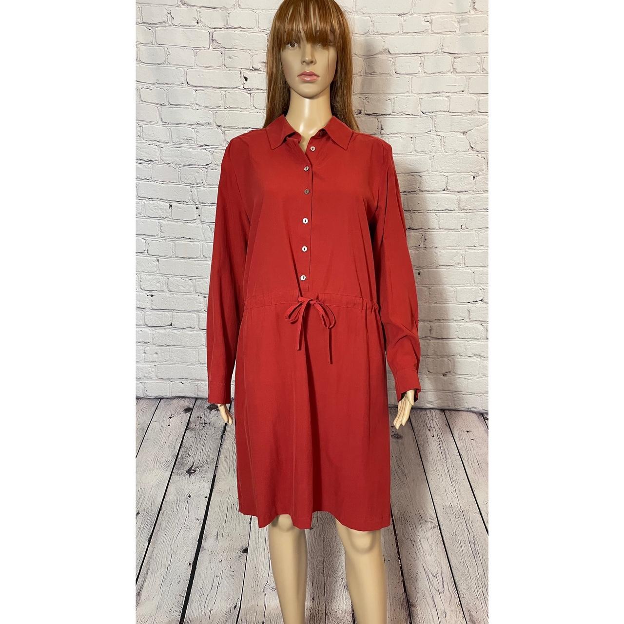 J jill red dress best sale