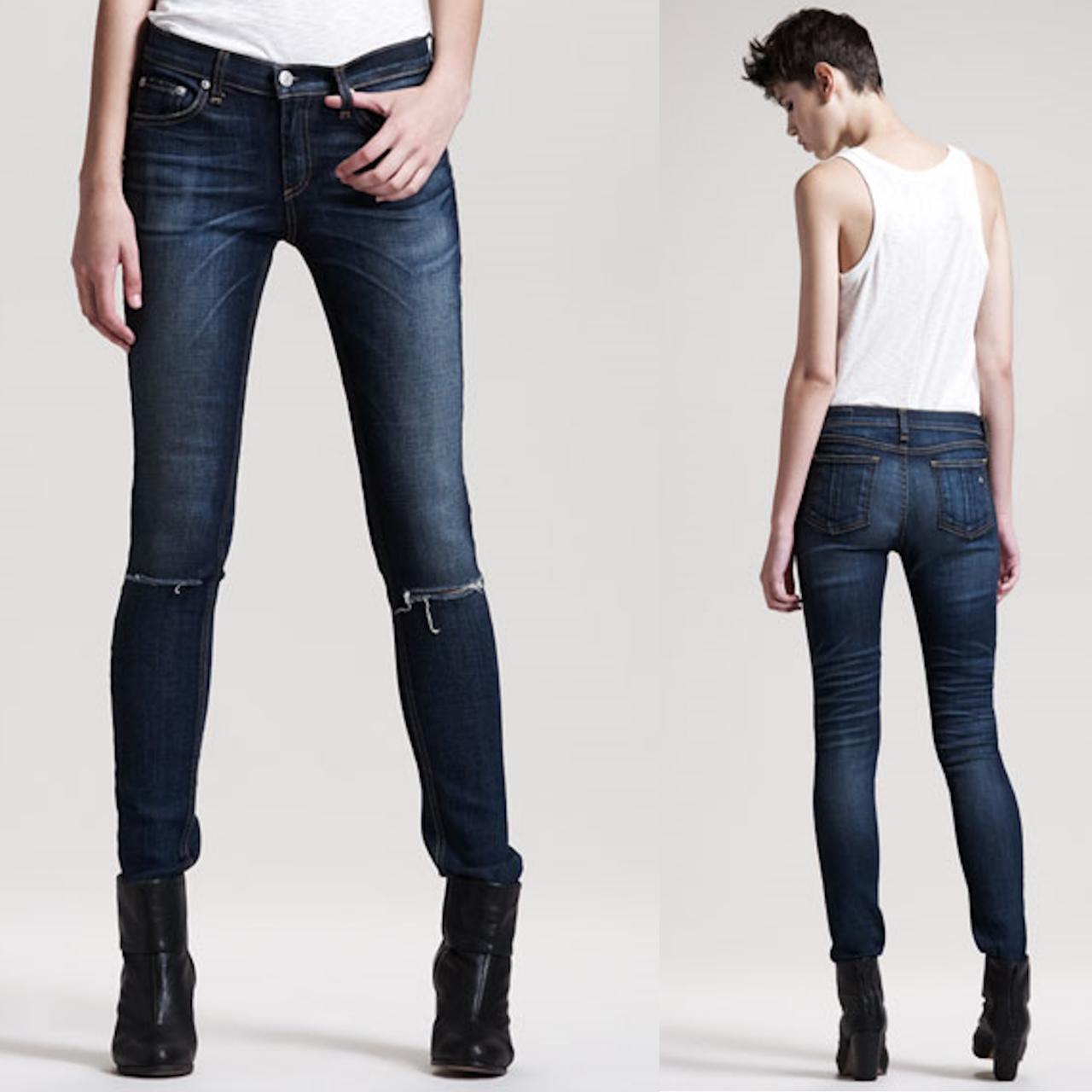 Rag and hot sale bone jeans ripped