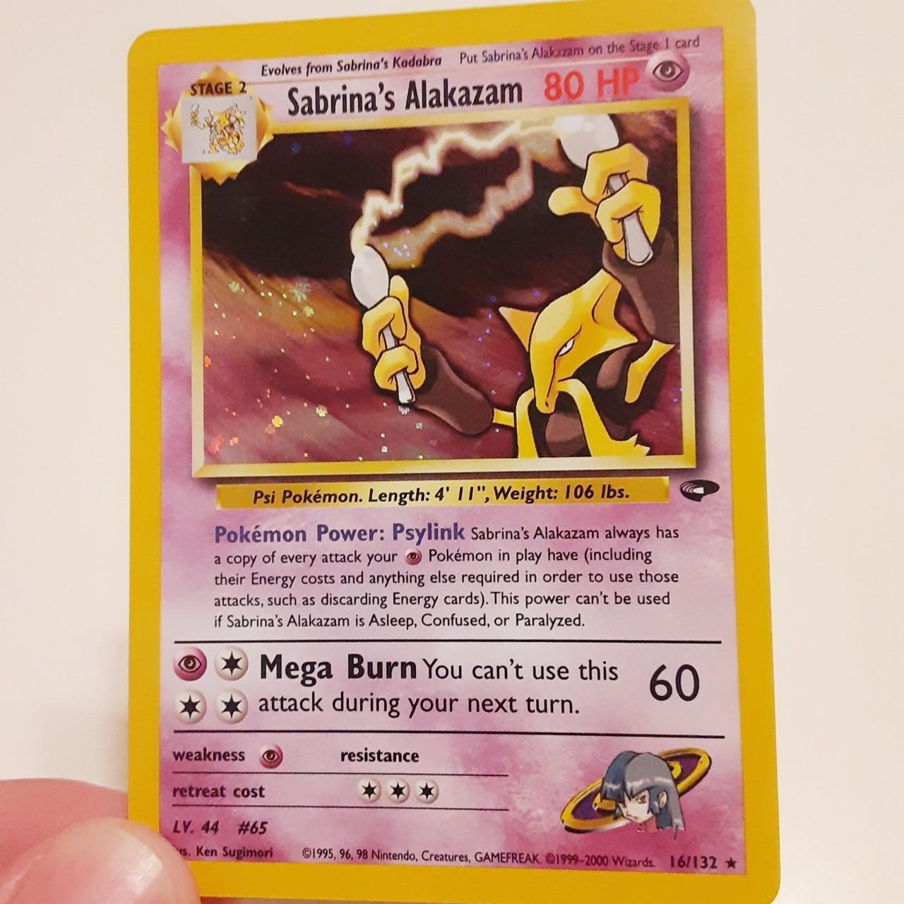 Alakazam da Sabrina / Sabrina's Alakazam (16/132), Busca de Cards