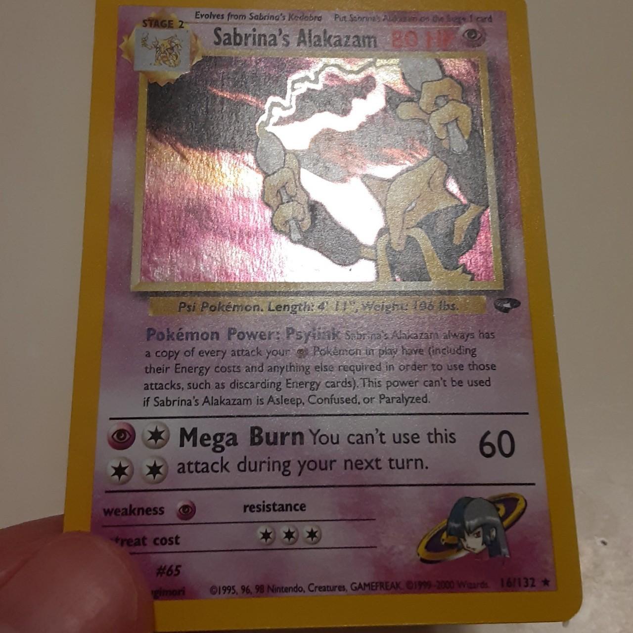 Alakazam da Sabrina / Sabrina's Alakazam (16/132), Busca de Cards