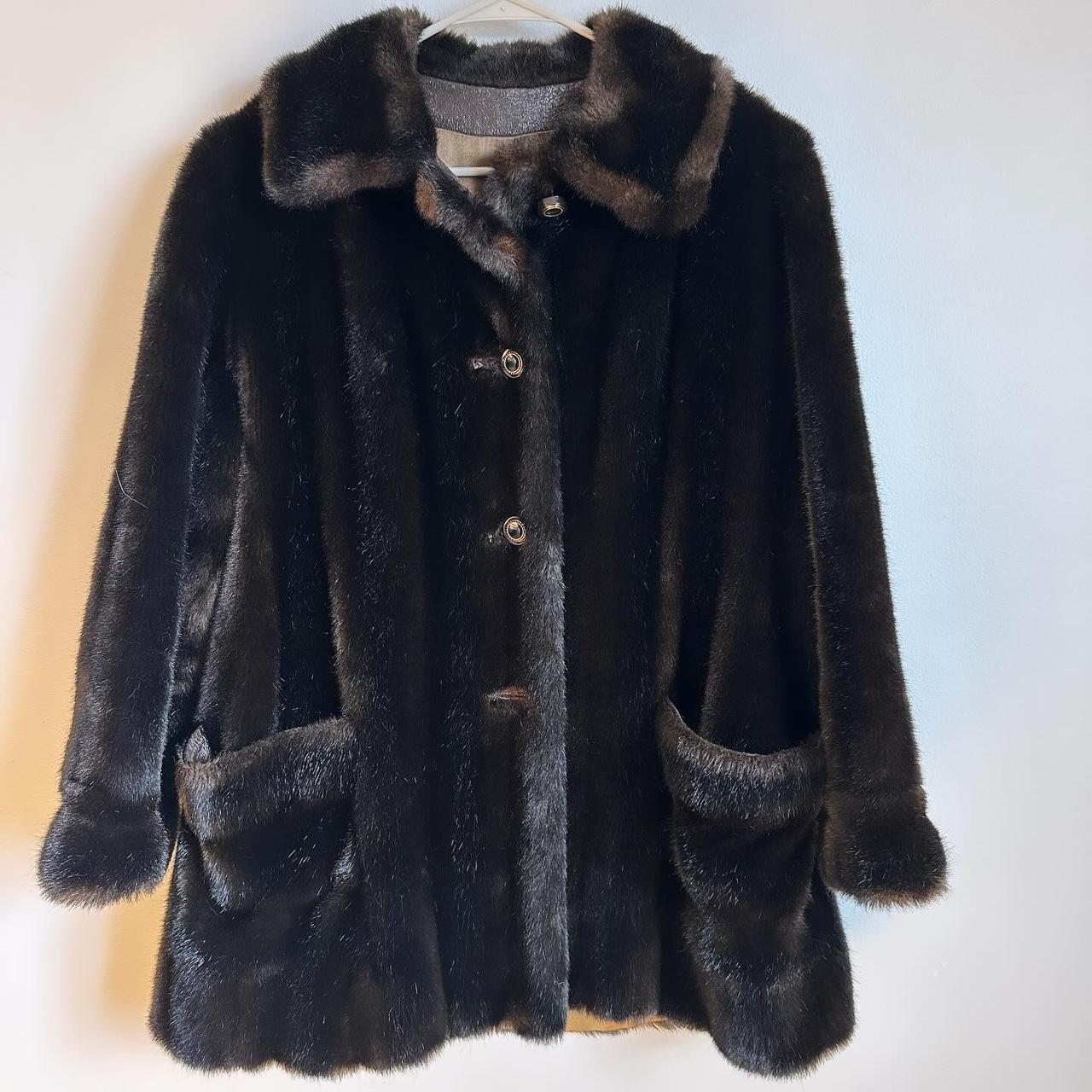 Mincara russel taylor fur on sale coat