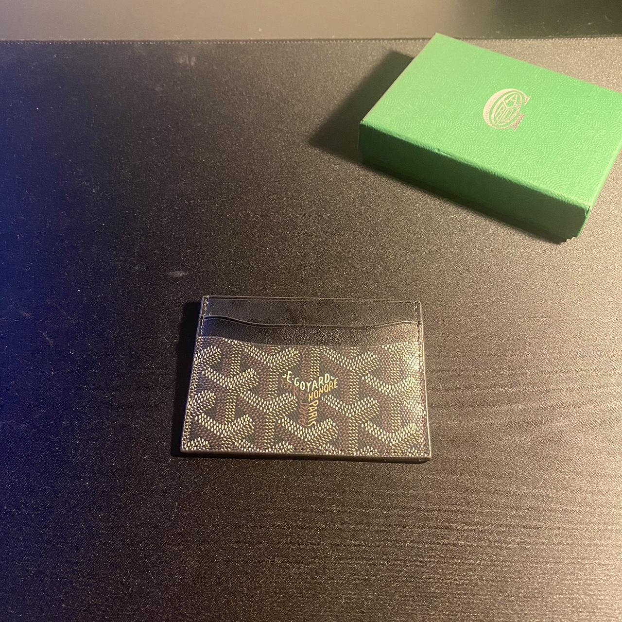 Goyard cardholder-✓ Fits 4 cards-✓ Has cash - Depop