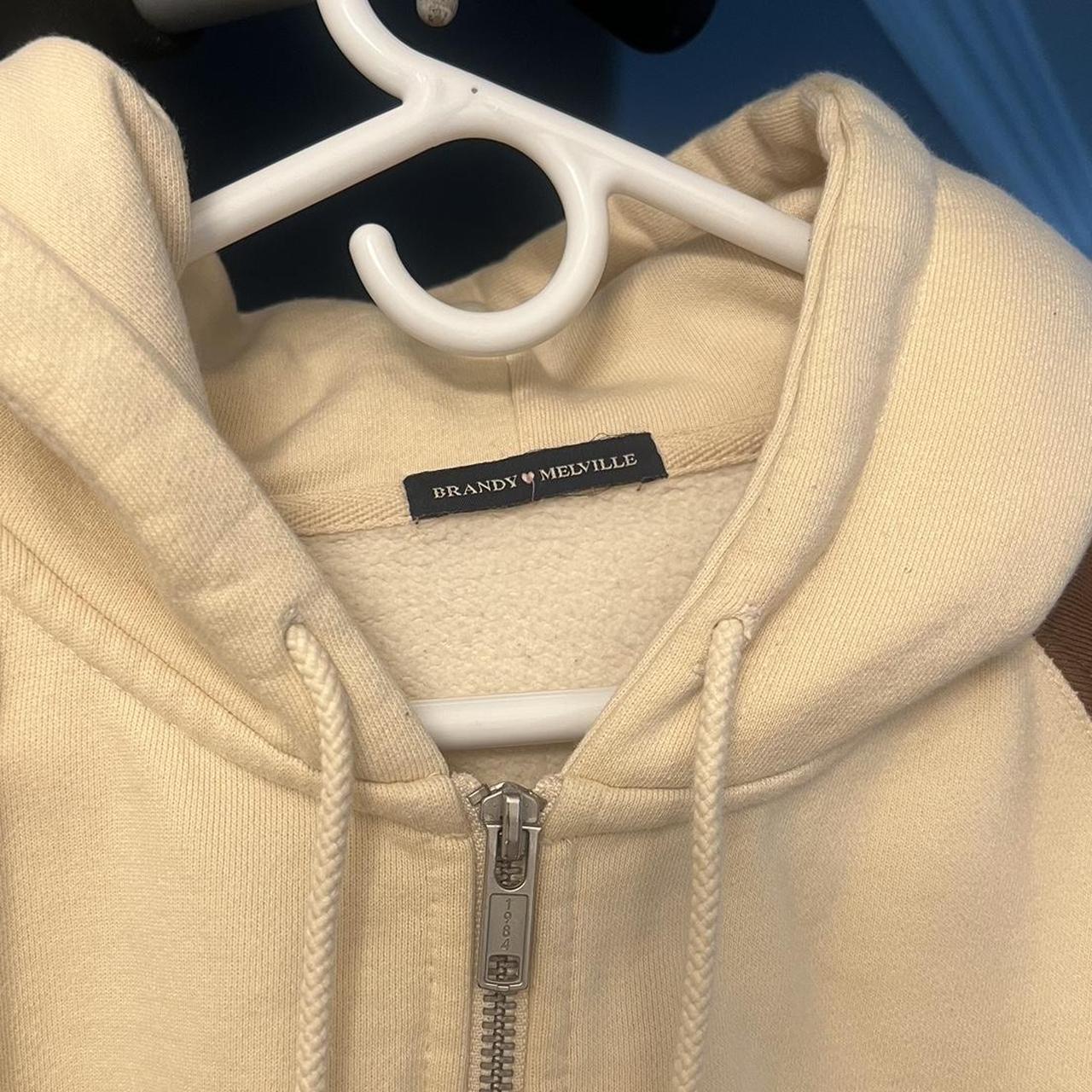 Brandy Melville New York color block hoodie RARE - Depop