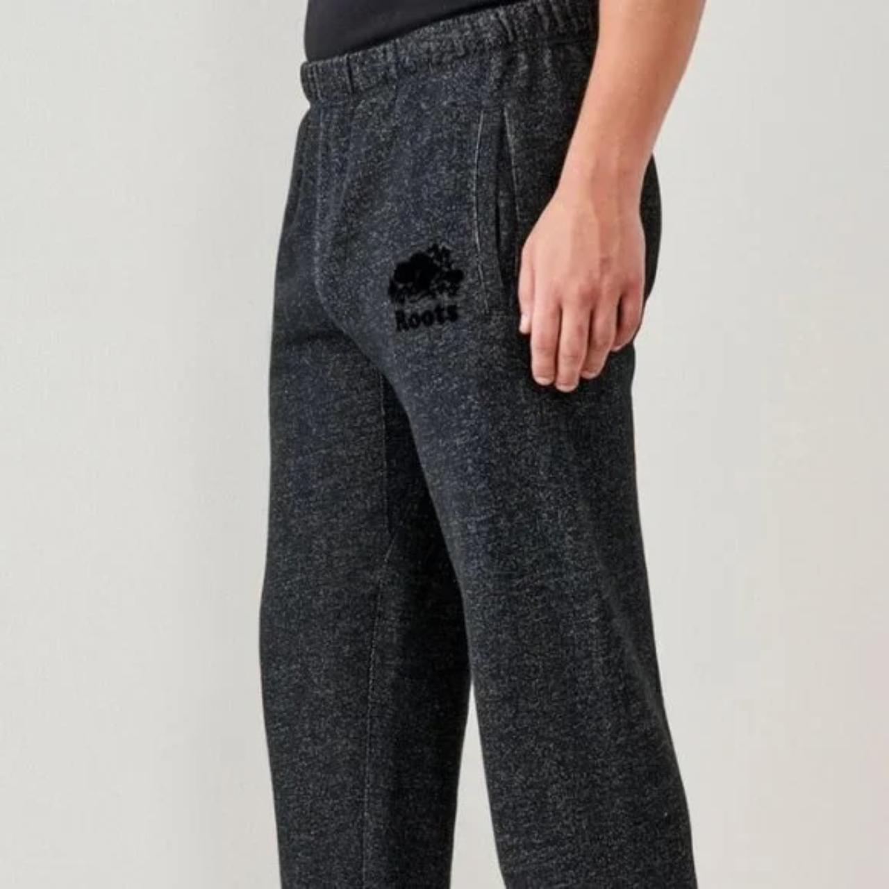 Roots Black Pepper Sweatpants M. Inseam 29