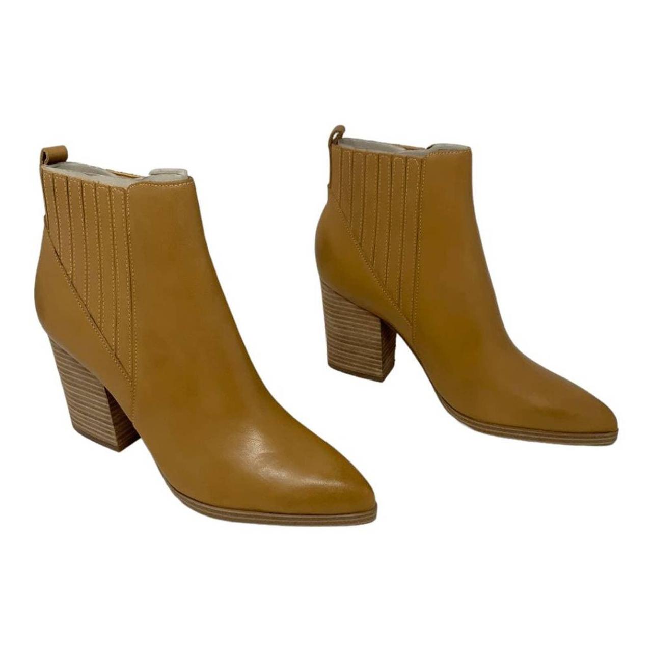 Marc fisher alva outlet bootie brown