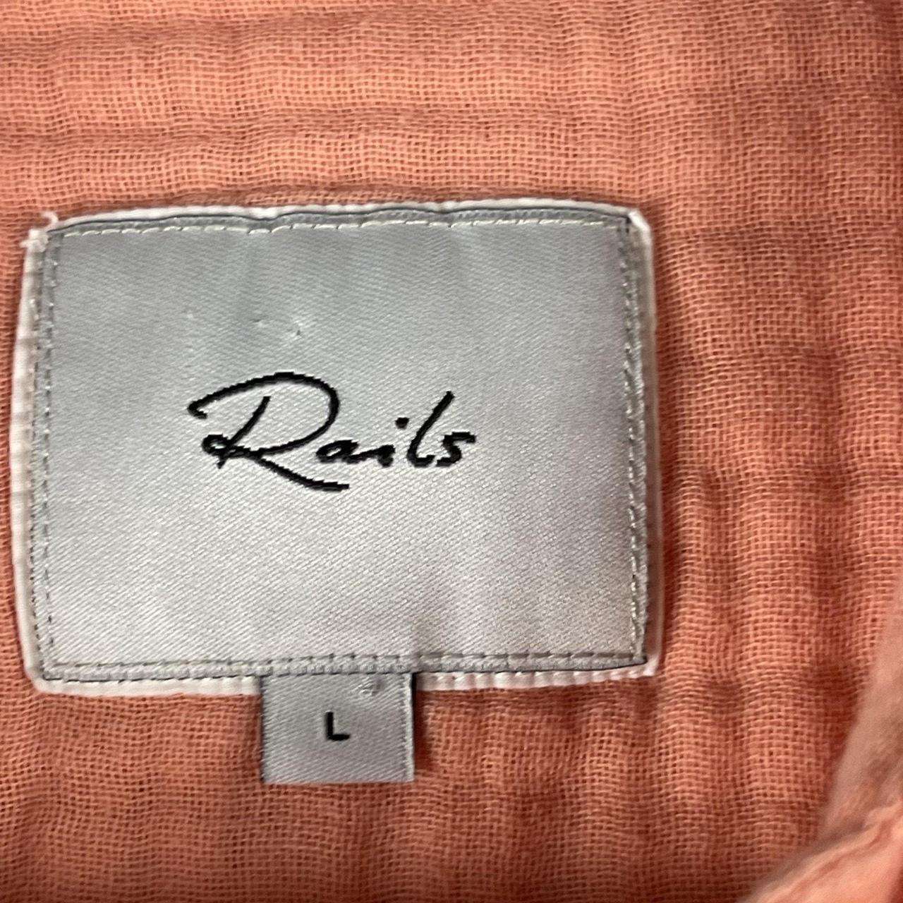 Rails Women's Blouse - Orange - L – Rails Ellis S… - image 3