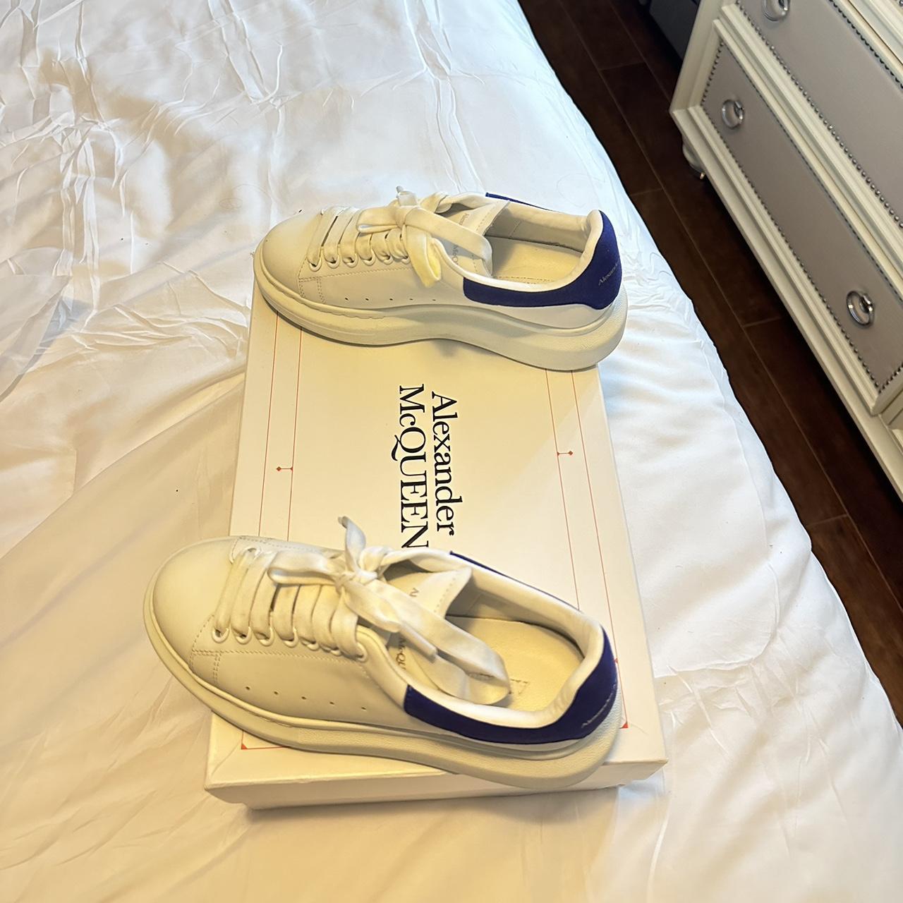 alexander mcqueen light blue sneakers