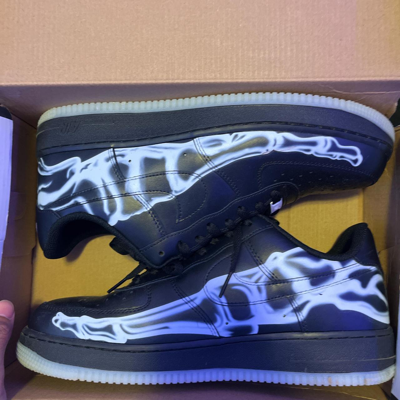 af1 skeleton glow in the dark