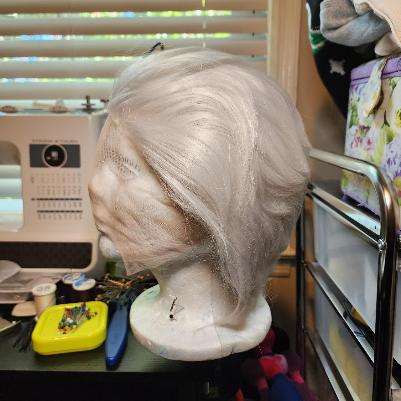 Arda wigs Cady in Silver lacefront wig Lace is... Depop