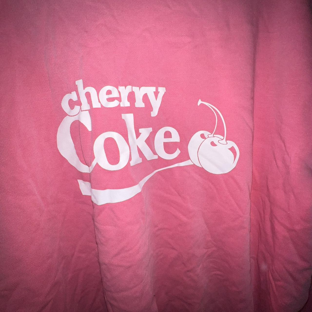 Pink on sale coke sweatshirt