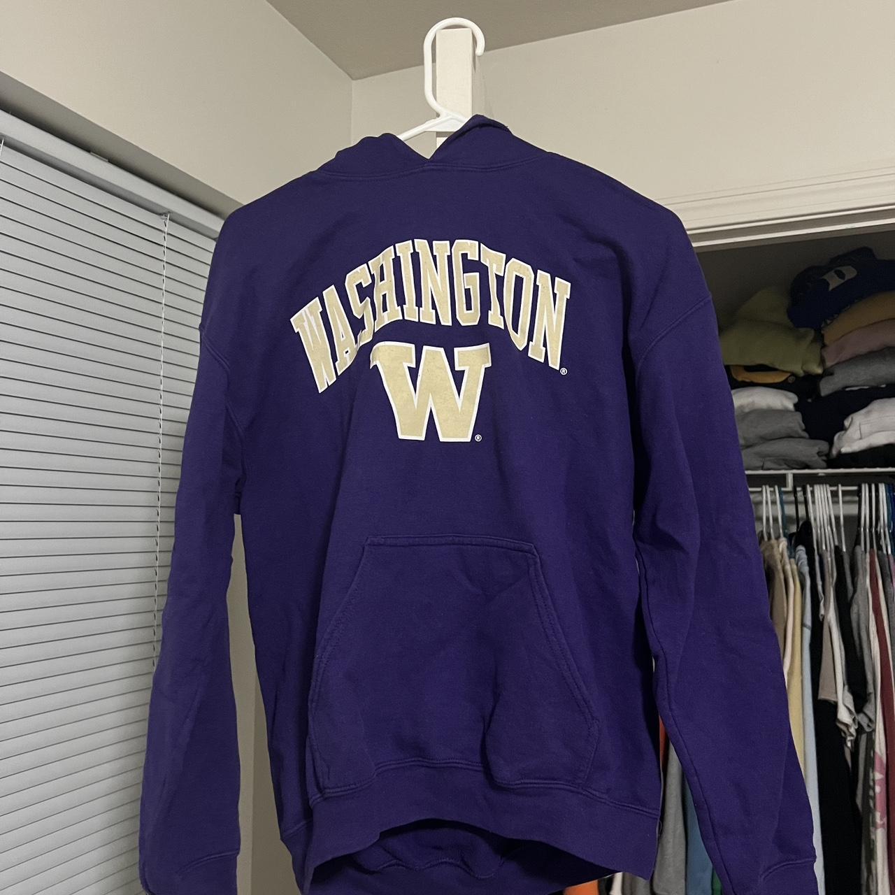 Vintage Washington purple hoodie Size medium... - Depop